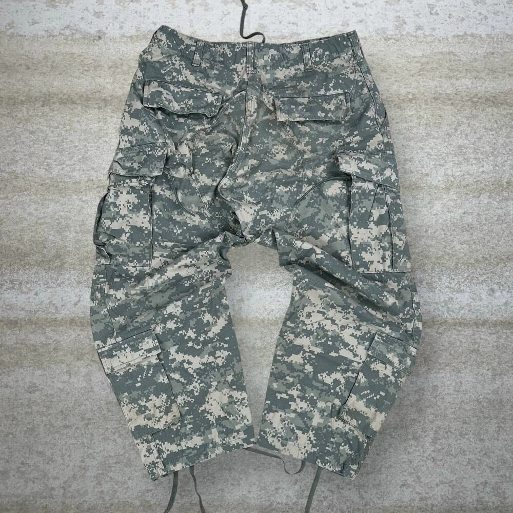 Vintage 90s Military Tactical Pants 32x28 Baggy Wide Leg Digital Camo Medium